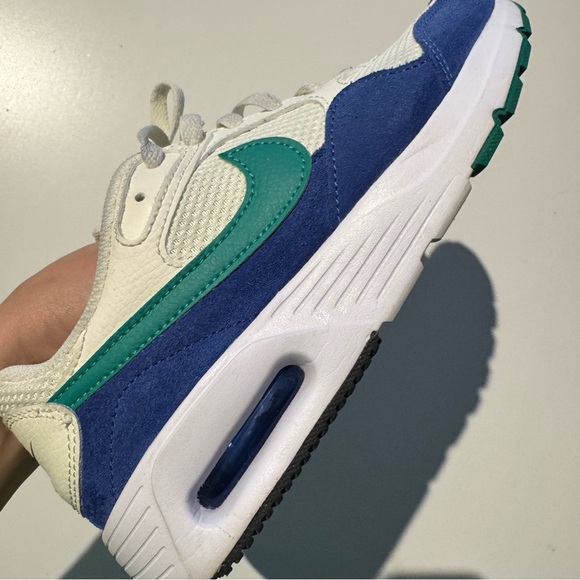 Green and Royal Air Max Nikes - Picture 6 of 11